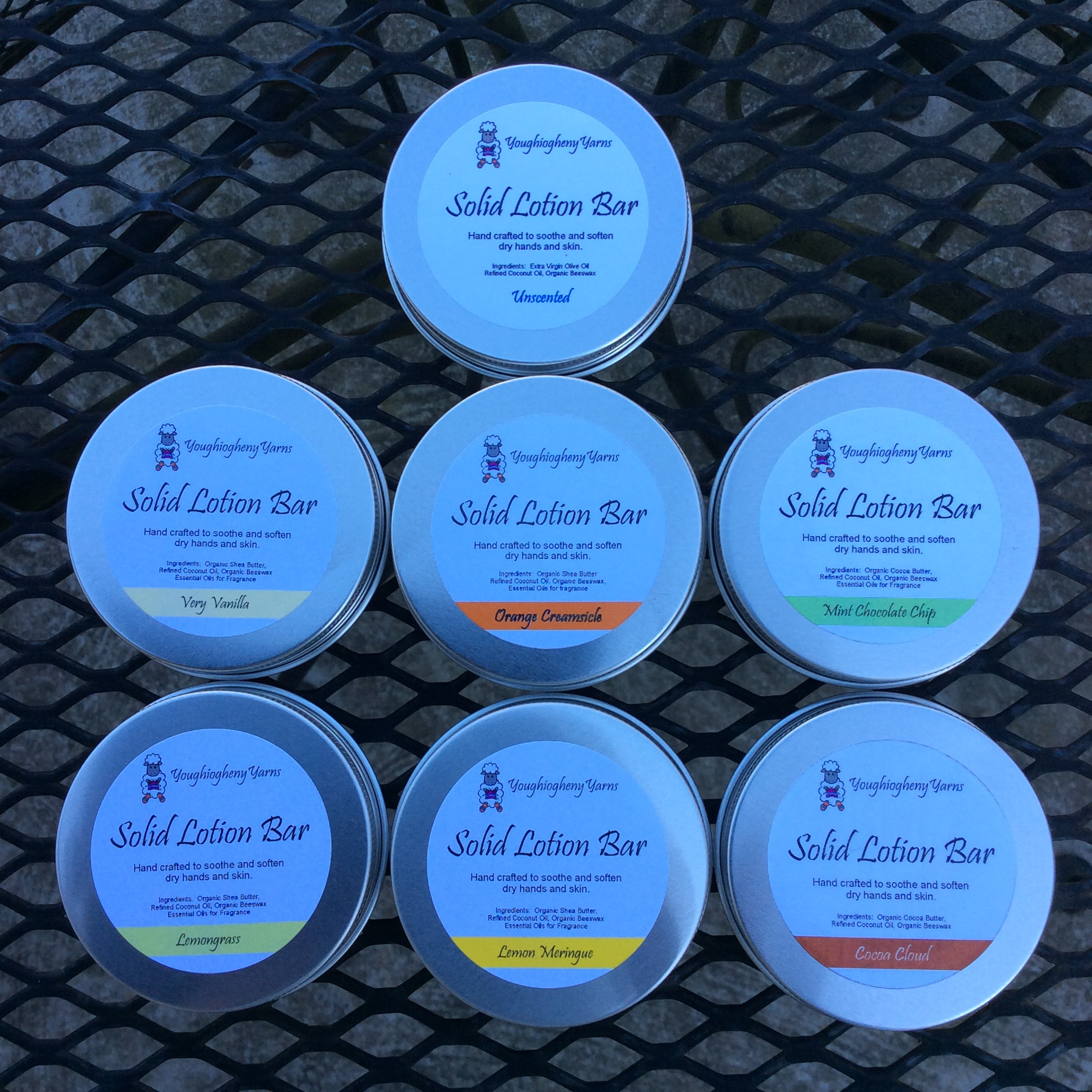 Organic Lotion Bar Shea Butter and Coconut Oil